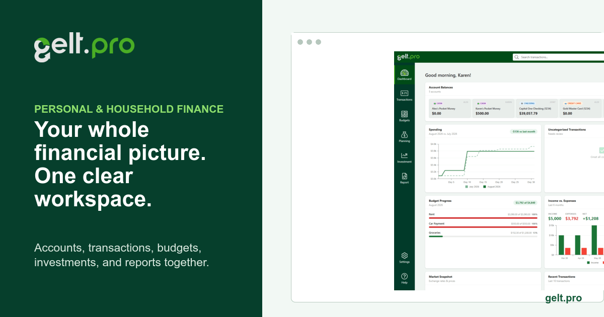 Gelt.Pro preview